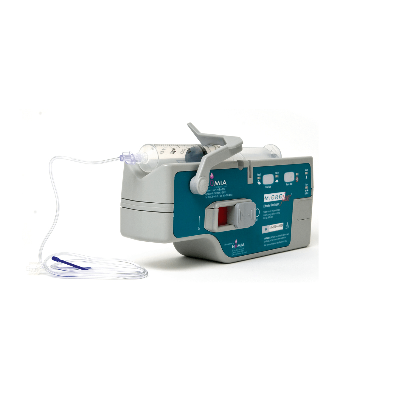 Baxa-Baxa Numia MicroFuse® Extended Rate Syringe Infuser, Recertified-MedTech-1